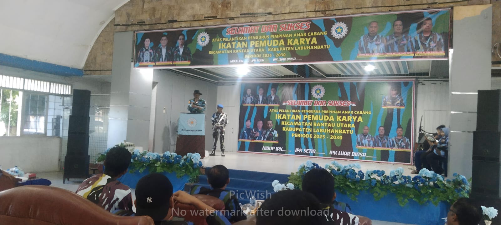 Pelantikan PAC IPK Rantau Utara, Tercetus Harmonisasi Antar OKP 3 PAC