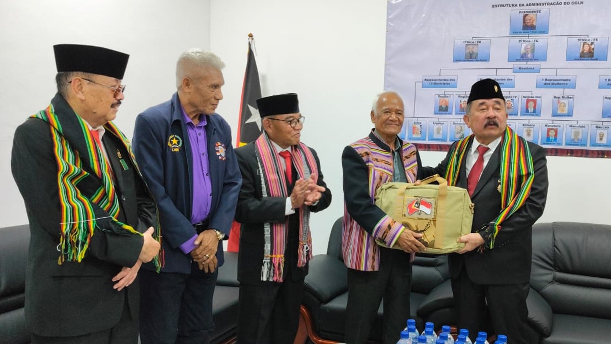 Sepenggal Kisah Dua Veteran Indonesia dan Timor Leste, Dulu Dar-Der-Dor Sekarang Berpelukan 3 Timor