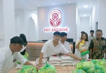 Pengelola Kost Exclusive Berbagi, Membantu Karyawan Terdampak Banjir Kost