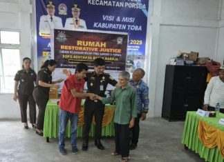 Tersangka dan Korban Sepakat Berdamai, Kejatisu Hentikan Proses Pidana Kejatisu