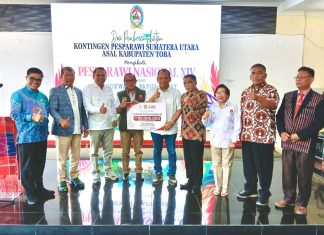 Sabam Rajagukguk Beri Dukungan Kasih untuk Pesparawi Toba ke Manokwari Pesparawi
