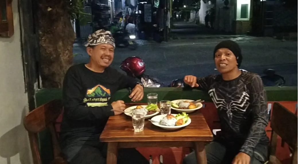 Nasi Biru Jurasep, Warna Alami Menggugah Selera di Ciomas 1 Nasi Biru