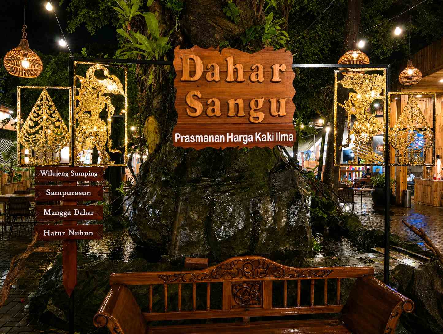 Makan di Dahar Sanggu, Ala Prasmanan Harga Kaki Lima 2 Dahar Sanggu