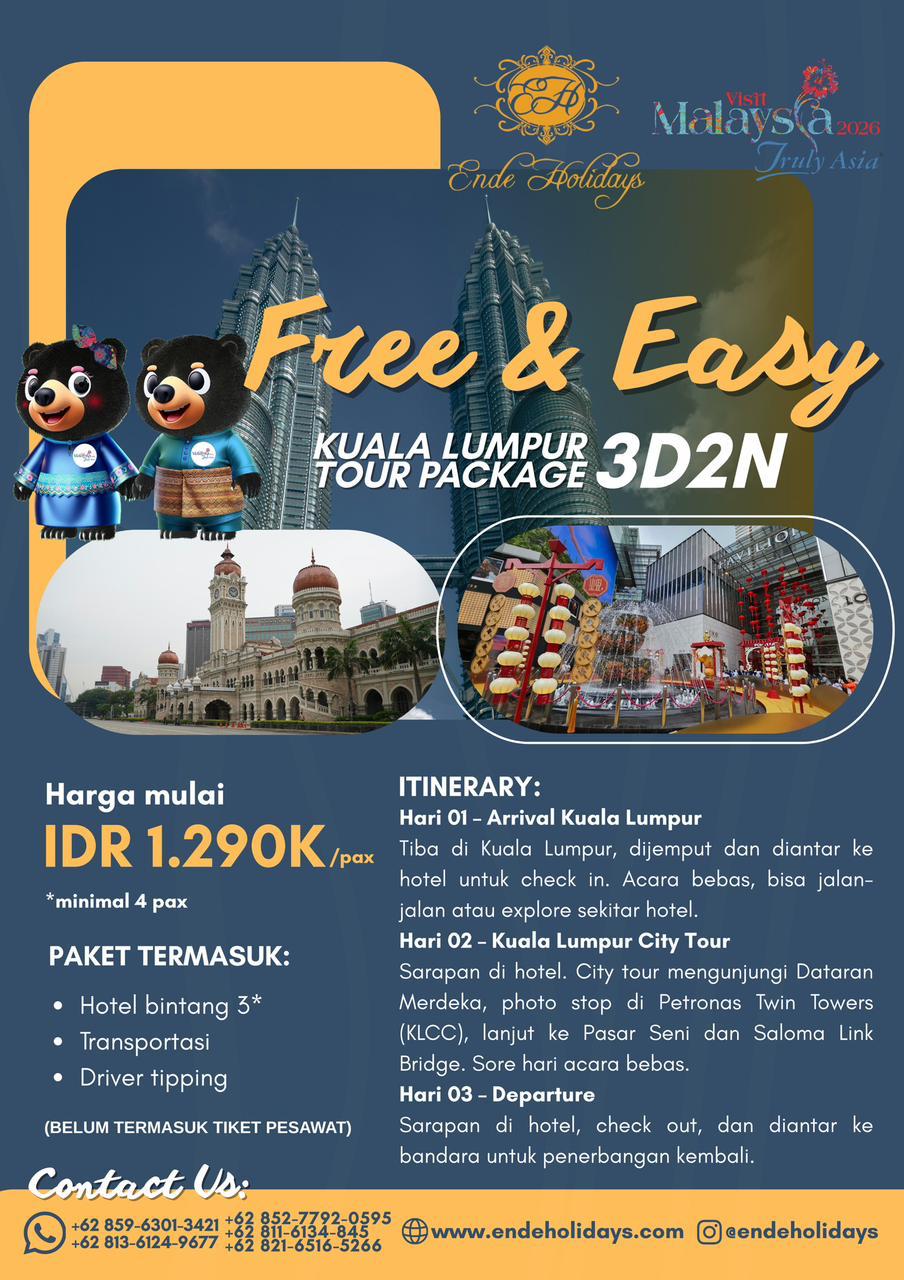 Ende Holidays Travel Week Hadir di Medan, Tawarkan Promo Liburan ke Malaysia 2 IMG 20260723 WA0000
