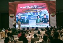 Malam Pisah Sambut Dandim 0201/Medan Dandim